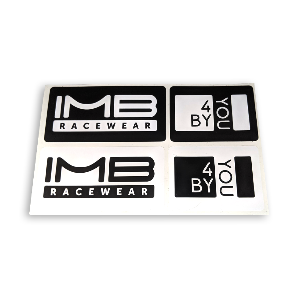 IMB Racewear Stickers