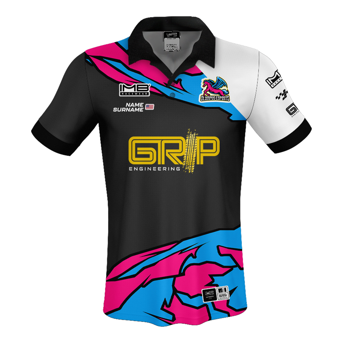 Olympus Esports Polo Button Jersey