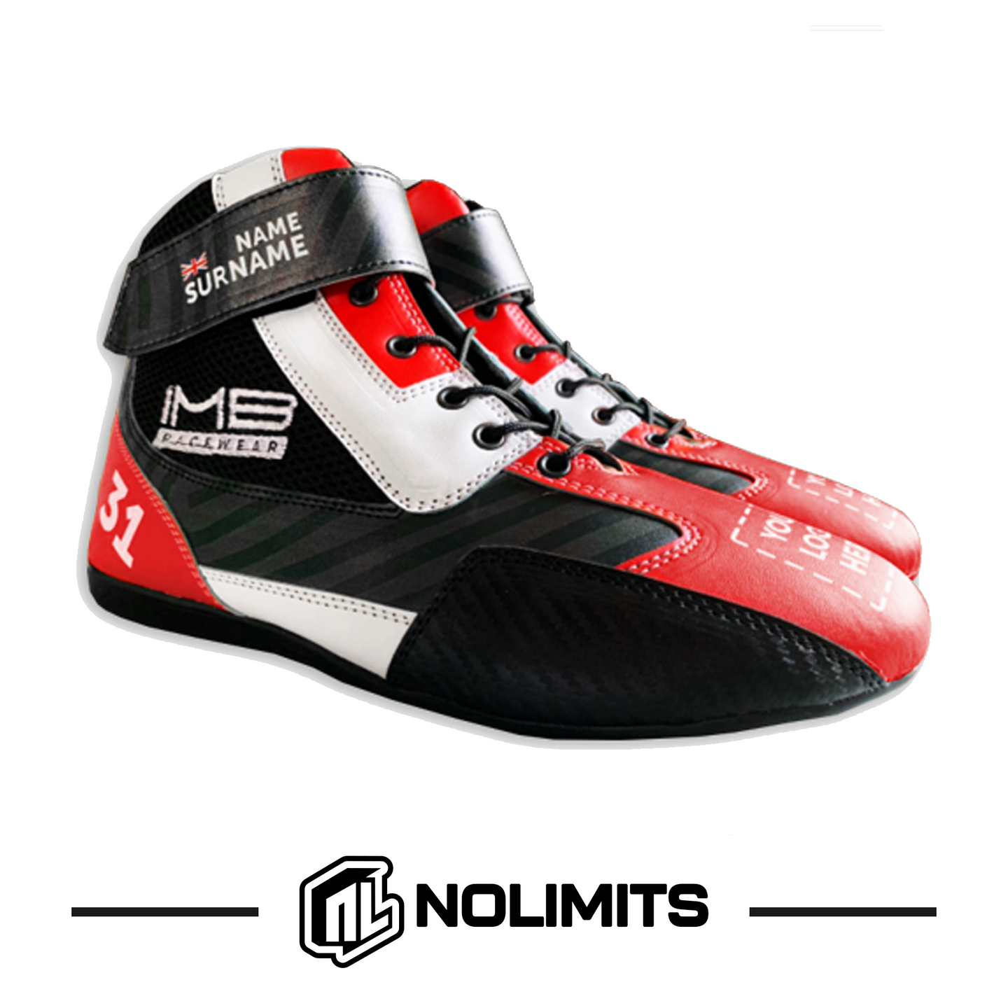 The NoLimits SRB-1 Sim Racing Boots