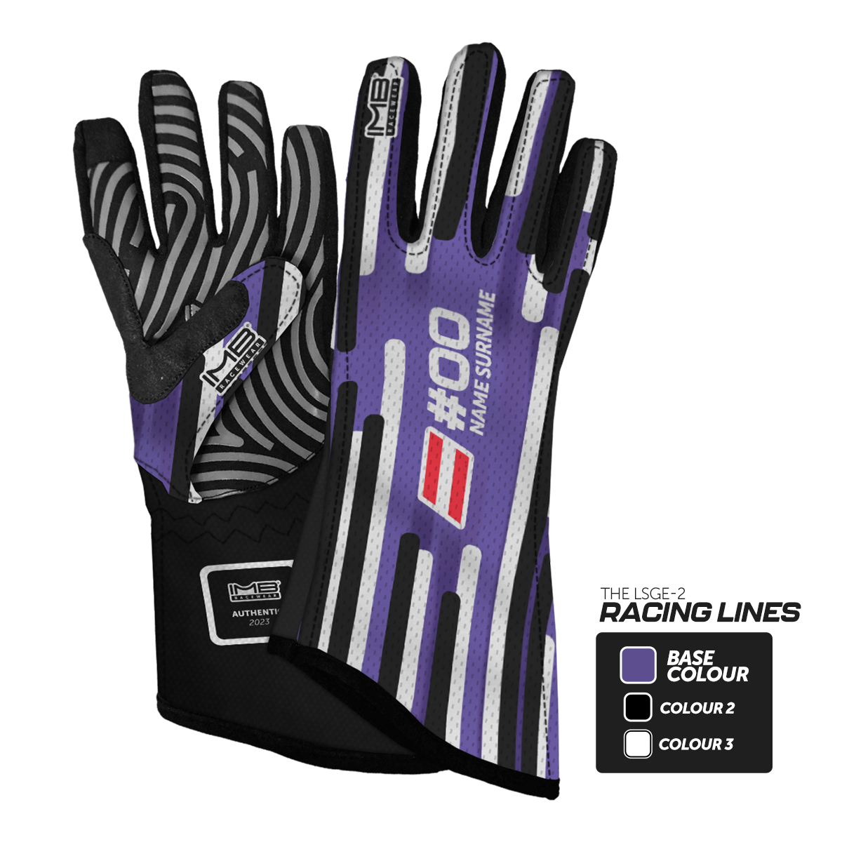 The Racing Lines LSGE-2 Long Sim Racing Gloves