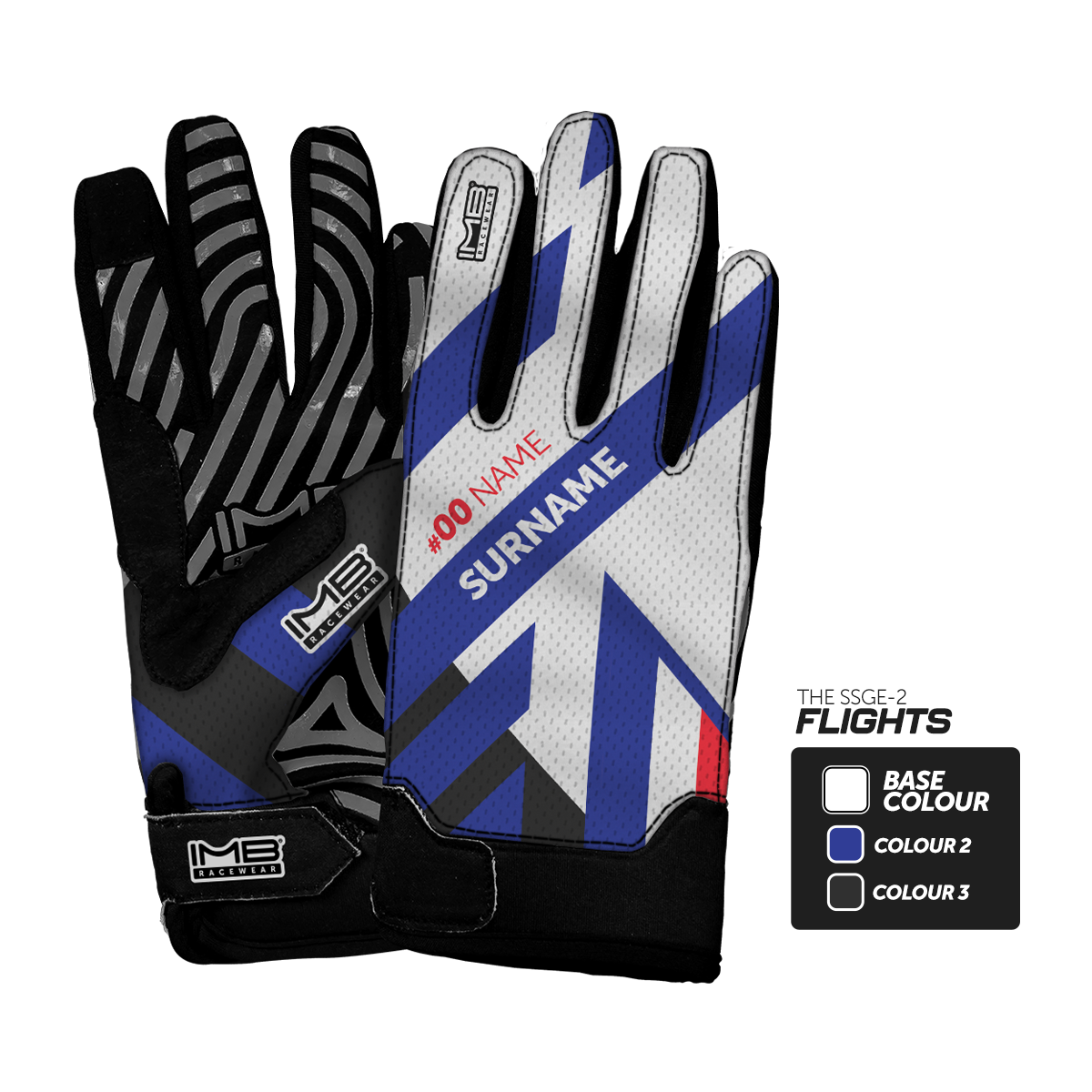 The Flights SSGE-2 Short Sim Racing Gloves